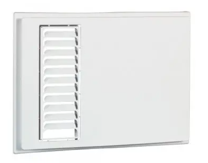 Cadet 67129 Apex72 Wall Heater Louvered Metal Grill Only, White
