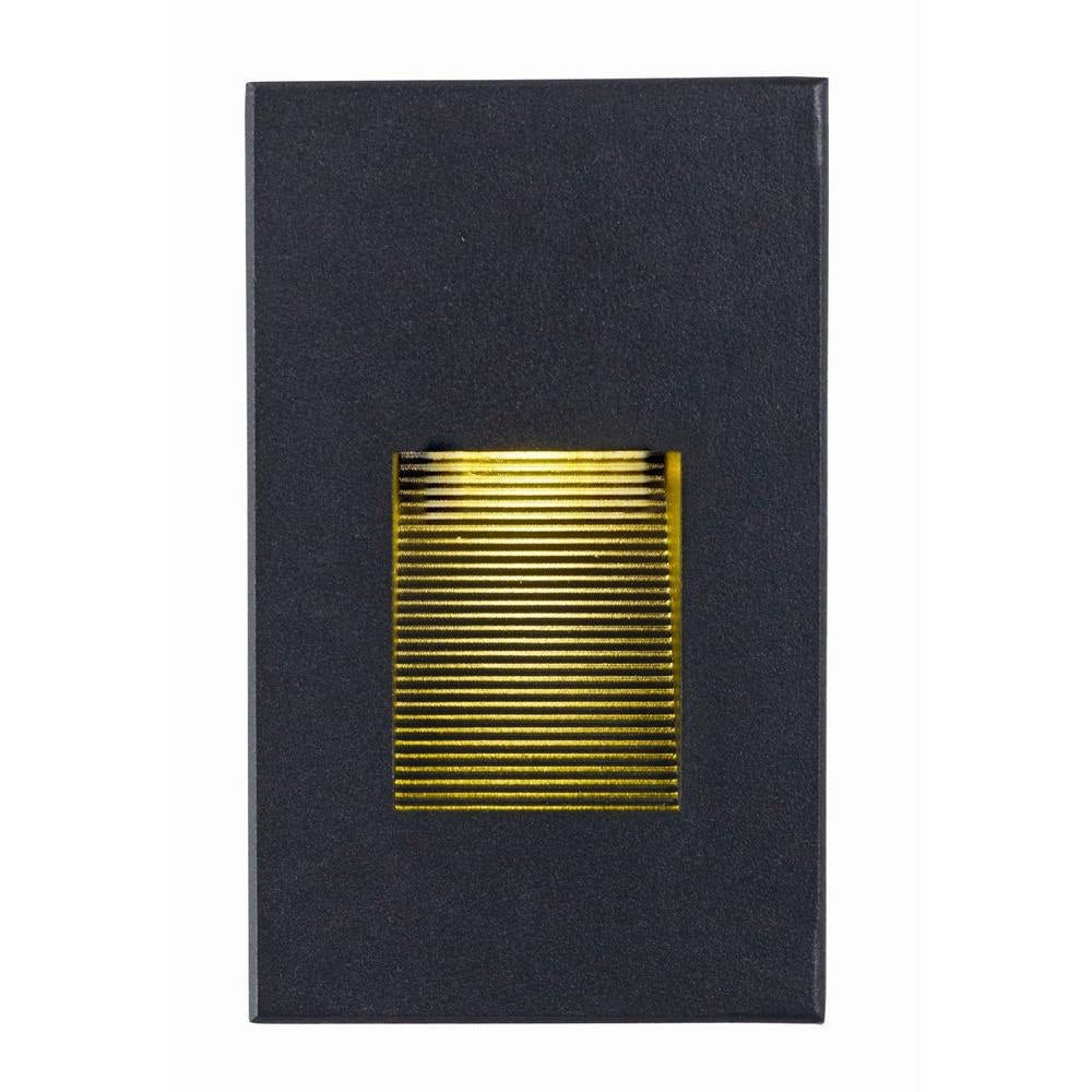 Maxim Lighting 58002BK Path Black LED Step Light - Front View