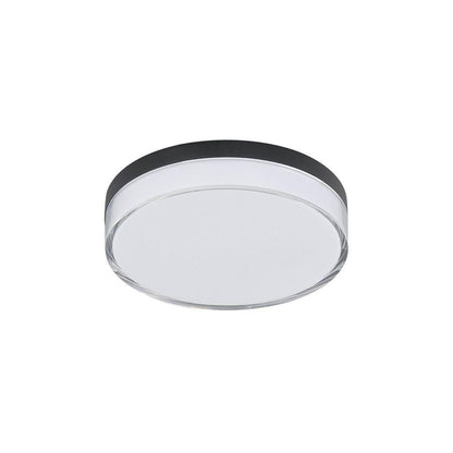 Maxim Lighting 59762CLFTBK Edge 1 Light 7 inch Black LED Flush Mount Ceiling Light - product on white background