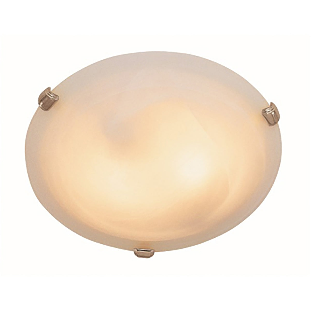 Trans Globe Lighting 58700 BN Cullen 2 Light 12 inch Brushed Nickel Flush Mount Ceiling Light