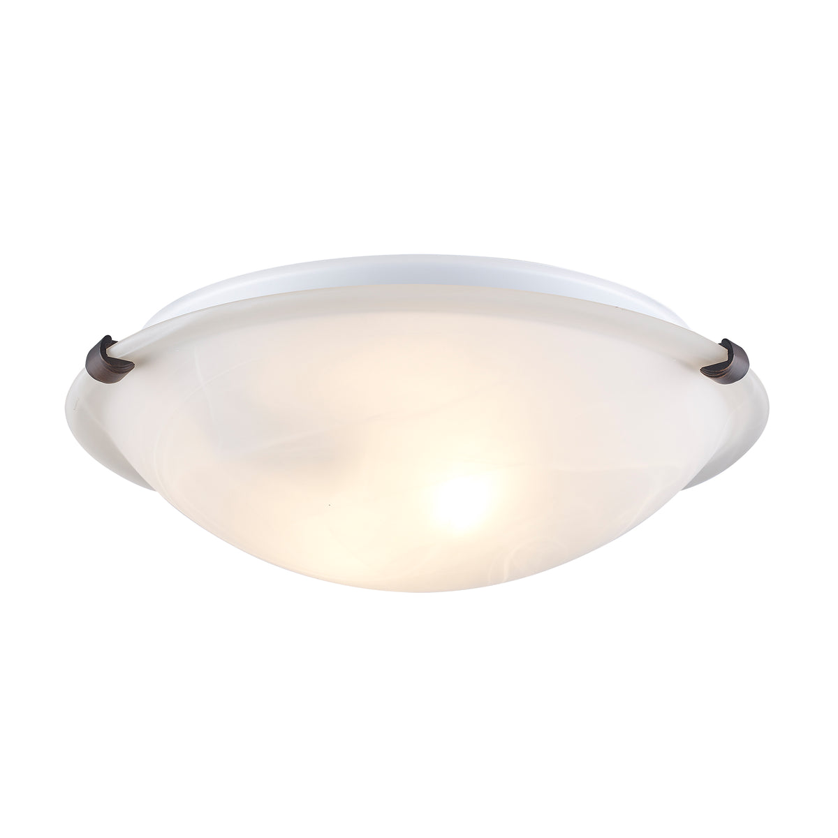 Trans Globe Lighting 58700 ROB Cullen flush mount ceiling light illuminated