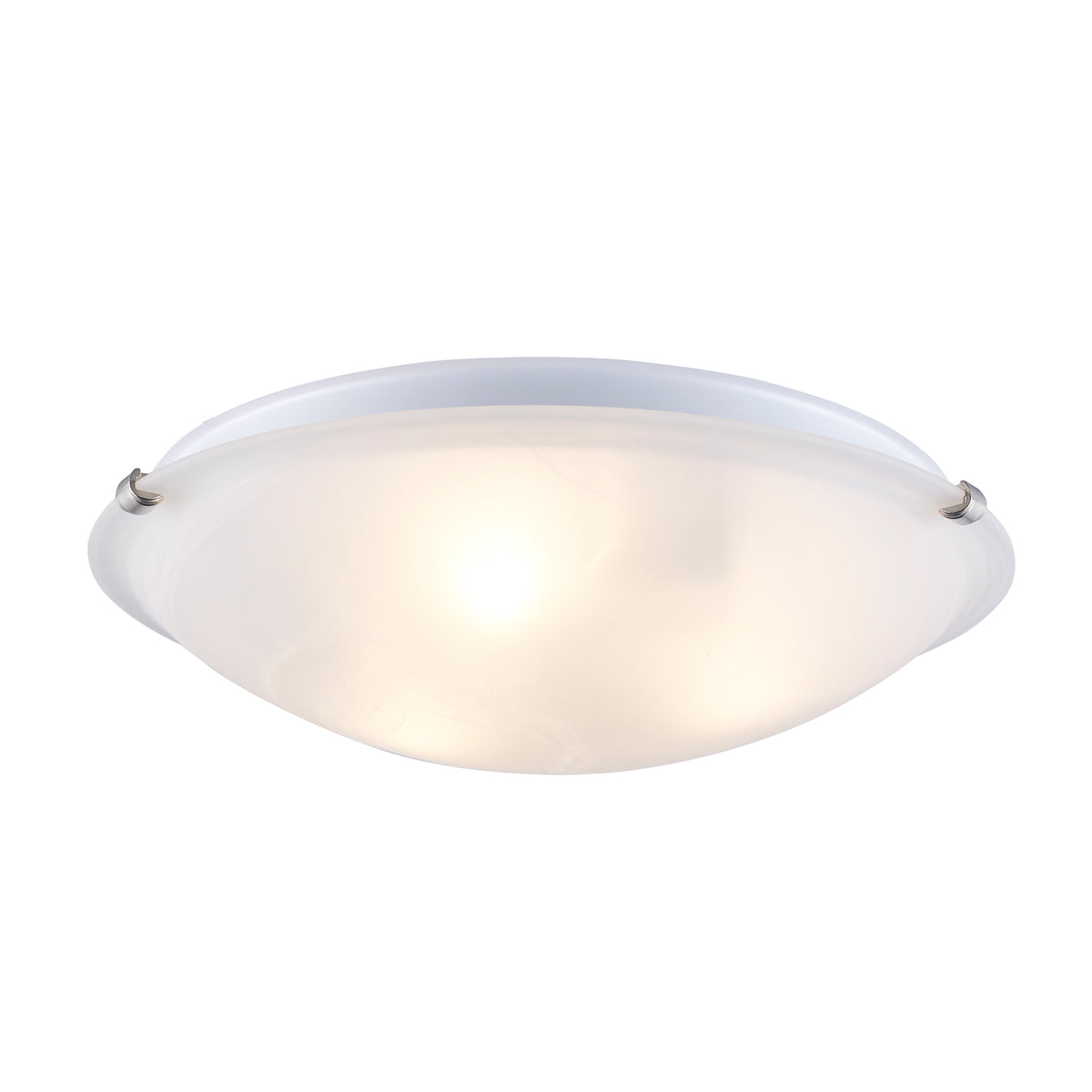 Trans Globe Lighting 58701 BN Cullen flush mount ceiling light in brushed nickel