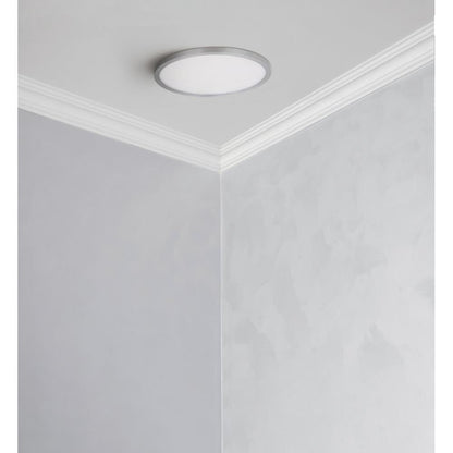 Maxim Lighting 58736WTBK Wafer LED Flush Mount Ceiling Light Lifestyle Shot
