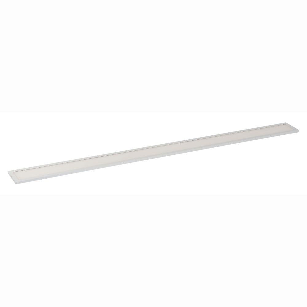 Maxim Lighting 58747WTWT Wafer 1 Light 4.5 inch White LED Linear Flush Mount
