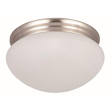 Maxim Lighting Essentials Flush Mount Ceiling Light Satin Nickel Alternate Finish