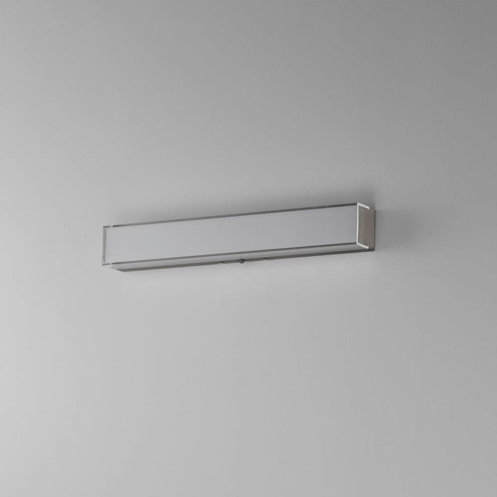 Maxim Lighting 59000CLFTBK Edge 1 Light 18 inch Bath Vanity Wall Light Satin Nickel View