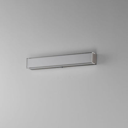 Maxim Lighting 59000CLFTBK Edge 1 Light 18 inch Bath Vanity Wall Light Satin Nickel View
