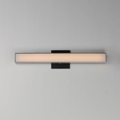 Maxim Lighting 59002CLFTBK Edge 1 Light 24 inch Black Bath Vanity Wall Light - Installed View