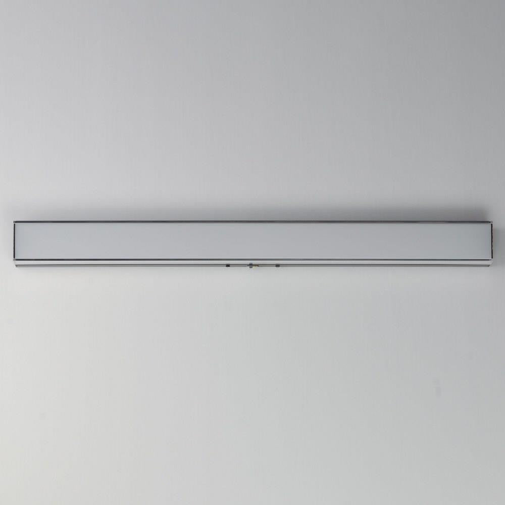 Maxim Lighting 59004CLFTBK Edge Bath Vanity Wall Light - Front View on Wall