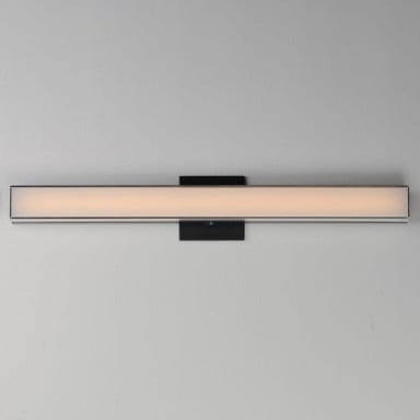 Maxim Lighting 59004CLFTBK Edge Bath Vanity Wall Light - Black Finish Mounted