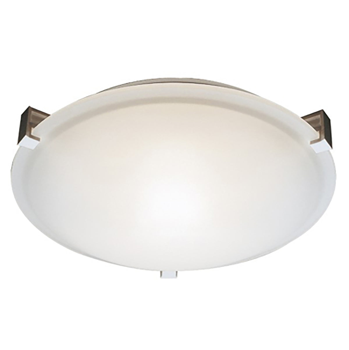 Trans Globe Lighting 59006 WH Neptune 2 Light 12 inch White Flush Mount Ceiling Light