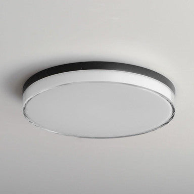 Maxim Lighting 59764CLFTBK Edge Black LED Flush Mount Ceiling Light side angle