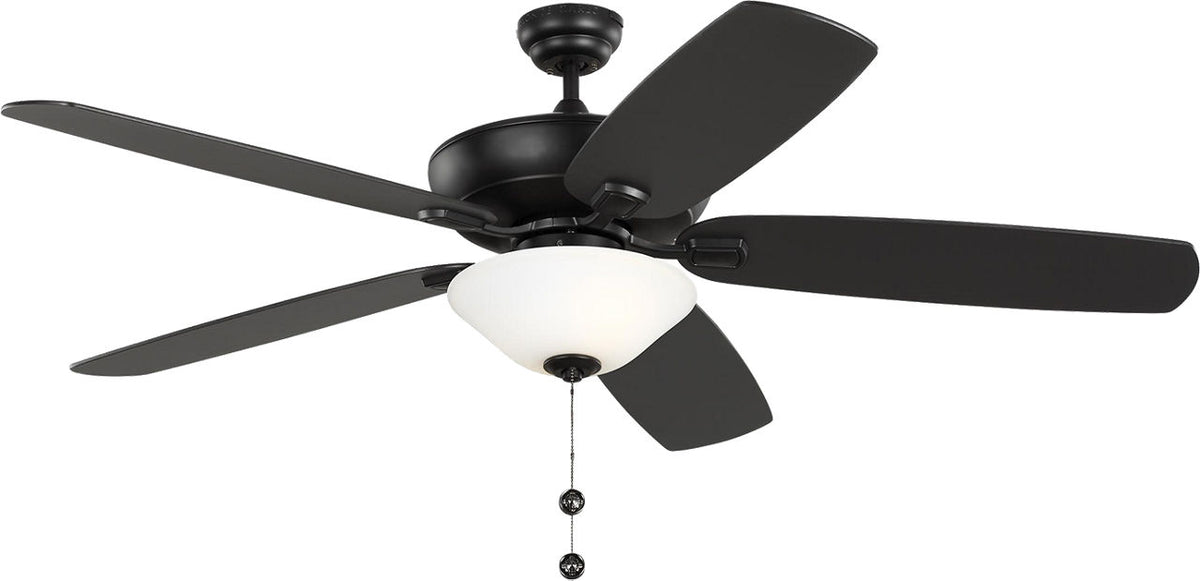 Generation Lighting 5CSM60MBKD-V1 Colony 60 LED Midnight Black ceiling fan