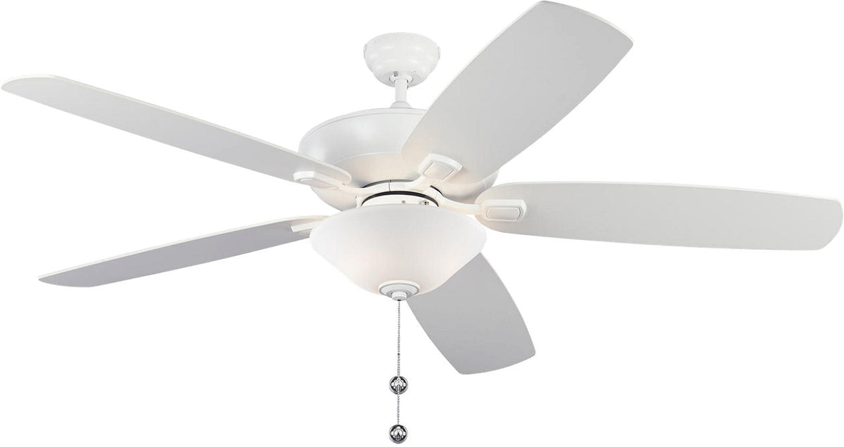 Generation Lighting Colony 60 LED 60 inch matte white ceiling fan