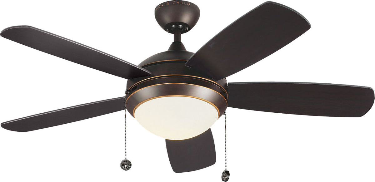 Generation Lighting Discus Classic 44 Roman Bronze LED ceiling fan