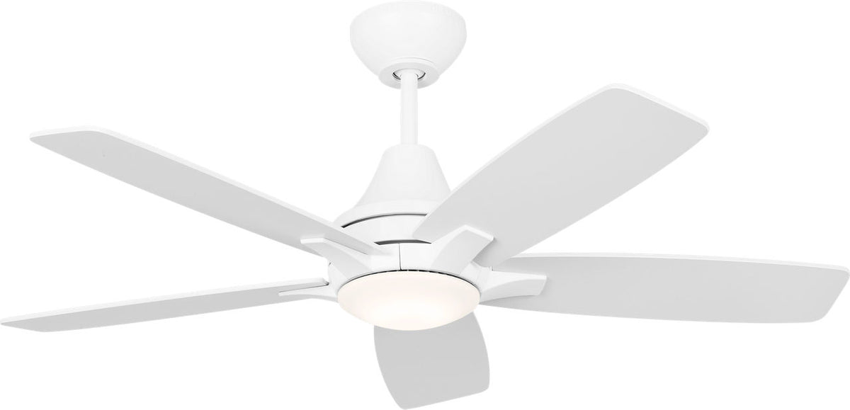 Generation Lighting Lowden 44 LED 44 inch matte white ceiling fan