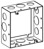 Orbit 5SDB-50/75-EXT 5" Square Electrical Box Extension Ring, 2 1/8" Deep W/ 1/2" & 3/4" Knockouts