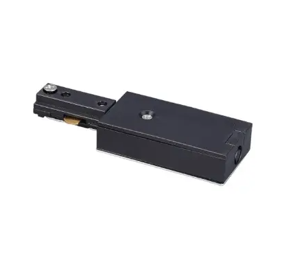 Cyber Tech Lighting TL-EJBX/BL H-Type End Connector for Track Lights, Black