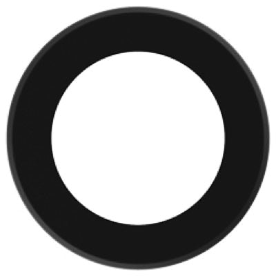 Lotus LED Lights LBL-8CRT-B 8" Round Black Trim Cover for TP120-347-RT8-C-DIM-G1-ES