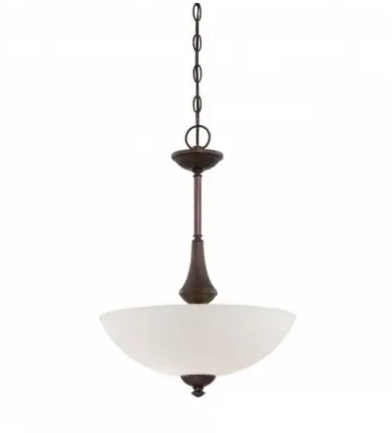 Nuvo 60-5138 Patton Pendant Light, Wattage 100W, Prairie Bronze