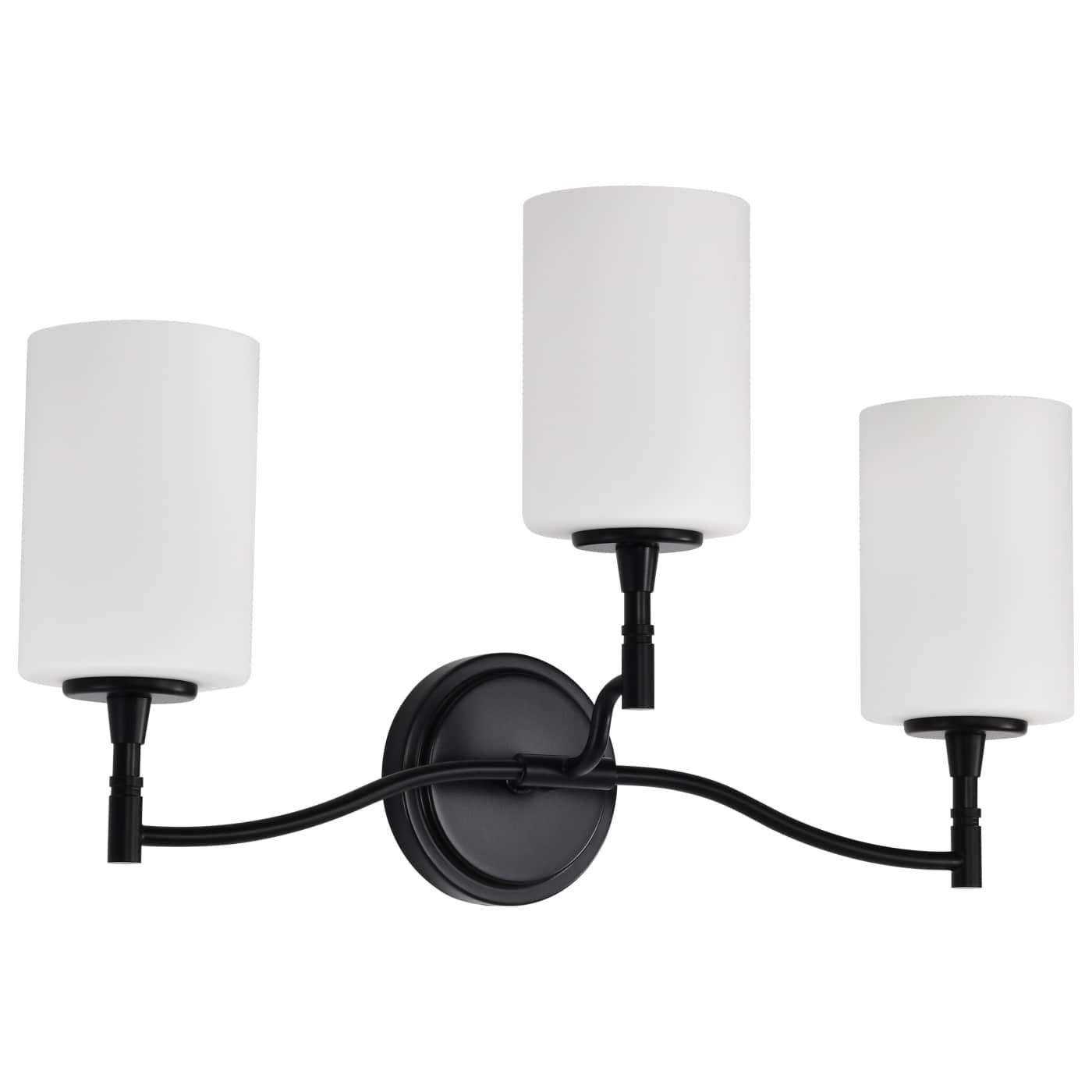Nuvo 60-8213 Liam 22 inch 3 Light Vanity Wall Light - Finish: Matte Black