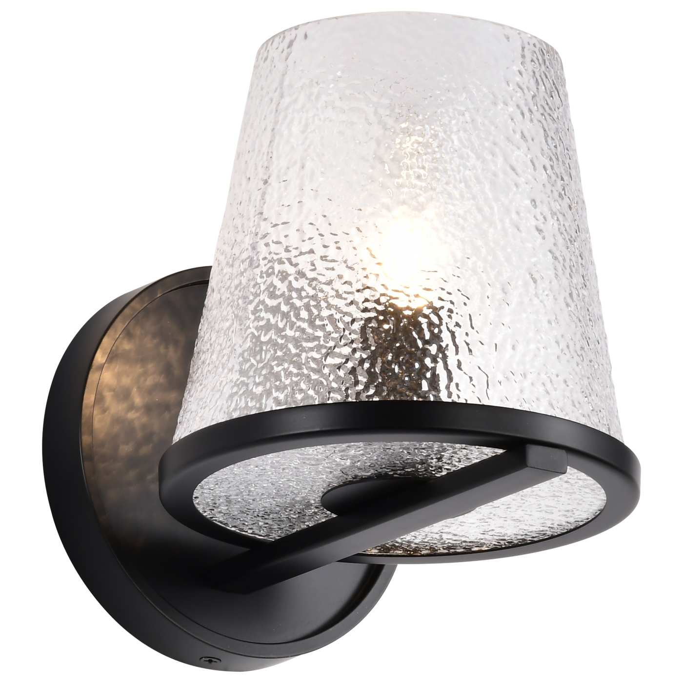 Nuvo 60-8251 Valentine 6" 1 Light Vanity Wall Light - Finish: Black