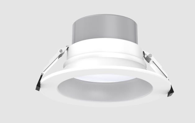 Eiko CD6-PS40-8FCCT-UDIM-WH 6IN Commercial Downlight, Selectable Wattage 40/35/30/25/20W, 80CRI, Multi-Color Temperature 27/30/35/40/50K, Voltage 120-347V, Triac+1-10 Dimming, White
