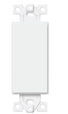 Enerlites 6001-W Blank Decorater Wall Plate Insert, White