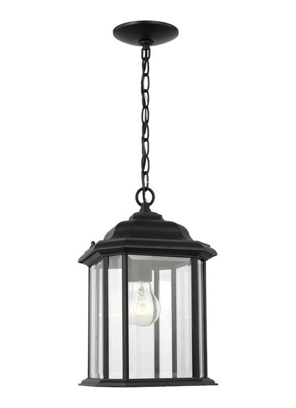 Generation Lighting 60031-12 Kent black outdoor pendant ceiling light