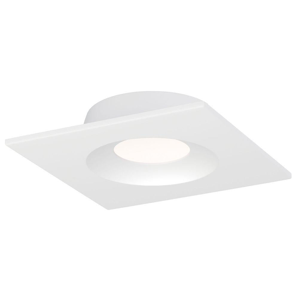 Maxim Lighting 87674WT Crisp White LED Square Recessed Downlight