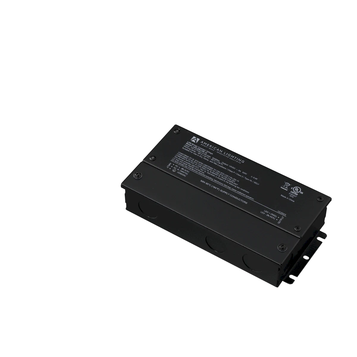 American Lighting LED-DRJ-60-24 60W DRJ Series LED Driver - 120-277V Input - 24V DC Output