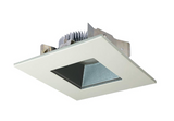 Nora Lighting NLCBS-4568527PW 4" Cobalt Shallow High Lumen LED Trim, Square/Square Regress, Lumens 850lm, Color Temperature 2700K, Pewter/White