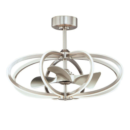 Maxim Lighting 61006SN Solstice Satin Nickel Fandelight Ceiling Fan - Main View