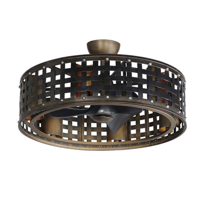Maxim Lighting 61016BZGT Portcullis Bronze Gilt Fandelier - Main Product View