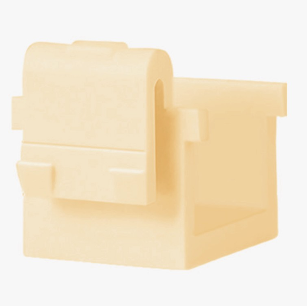 Enerlites 6103-I Audio/ Video Connectors Blank Insert, Ivory