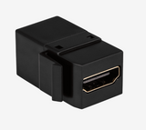Enerlites 6107-BK HDMI Keystone Jack Insert, Black