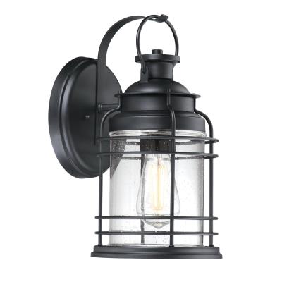 Westinghouse Lighting 6112500 Kellen textured black outdoor wall light