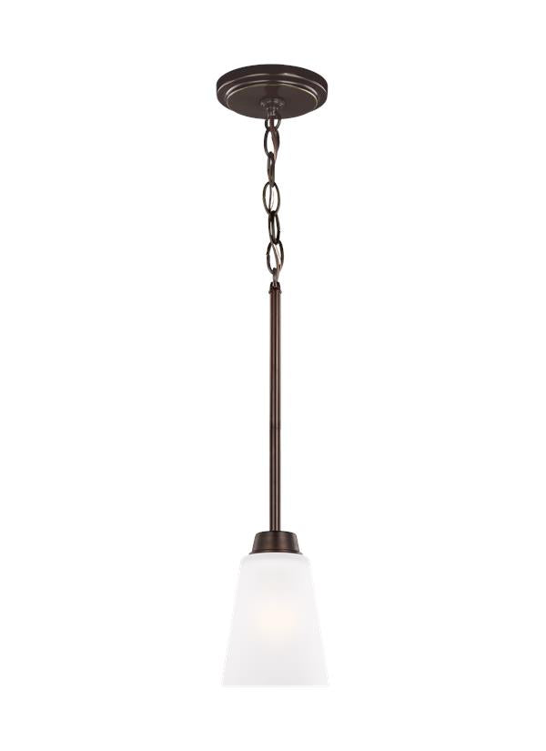 Generation Lighting 6115201-710 Kerrville bronze mini pendant ceiling light