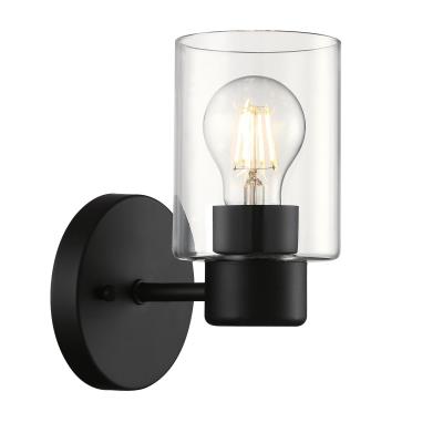 Westinghouse Lighting 6115500 Sylvestre matte black wall light