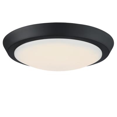 Westinghouse Lighting 6117400 11 inch matte black LED flush mount ceiling light