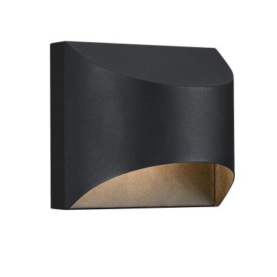Westinghouse Lighting 6122800 Nardella textured black LED outdoor wall light