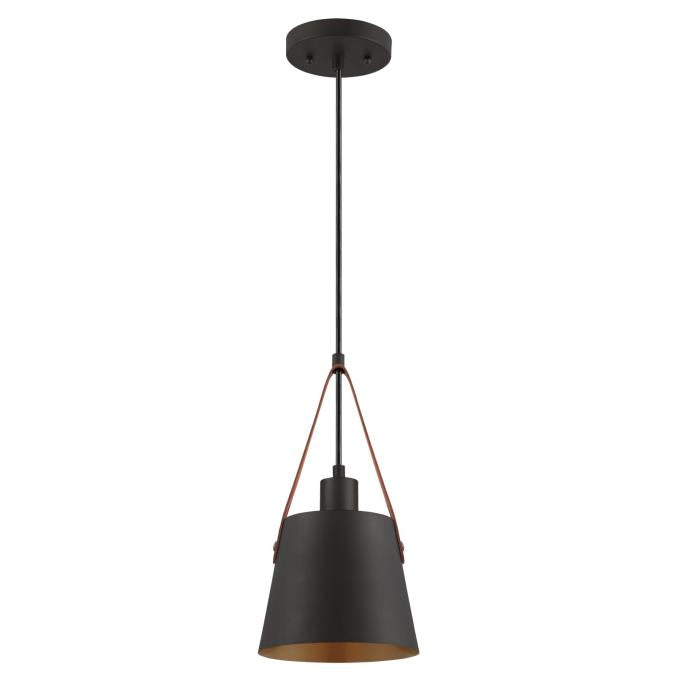 Westinghouse Lighting 6125300 Pasco black-bronze mini pendant