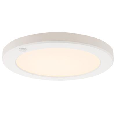 Westinghouse Lighting 6133200 9 inch white LED flush mount ceiling light with motion sensor