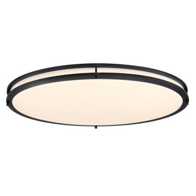 Westinghouse Lighting 6136300 Lauderdale matte black LED flush mount ceiling light
