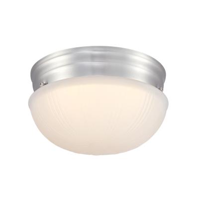 Westinghouse Lighting 6137000 Lakehurst brushed nickel flush mount ceiling light