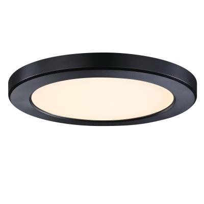 Westinghouse Lighting 6138000 black LED flush mount ceiling light