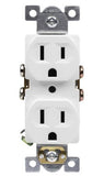 Enerlites 61540-I Commercial Grade 15A Duplex Receptacle, Ivory