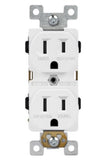 Enerlites 61540-TR-I Commercial Grade 15A Tamper-Resistant Duplex Receptacle, 5-15R, Ivory