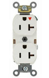 Enerlites 61550-IG-W Isolated Ground Decorator Duplex Receptacle, 6-15R, White