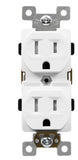 Enerlites 61570-TR-I Industrial Grade Heavy Duty 15A Tamper-Resistant Duplex Receptacle, 5-15R, Ivory